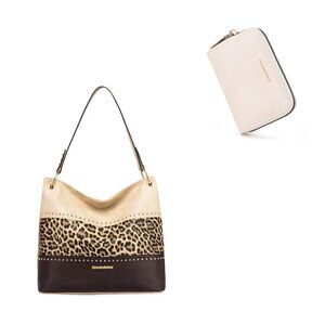 7527 2 Pack Hobo Bag Purse and Small Credit Card Holder